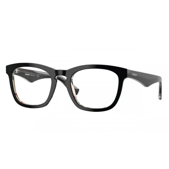 NEW BURBERRY EYEGLASSES BLACK MEN EYEWEAR BURBERRY BE2417 4121 - Picture 1 of 3